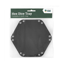 LPG Hex Dice Tray Black - 6&quot; - £30.69 GBP
