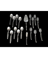 Mar-Crest Ebony Elegance 18pc Stainless Steel Flatware Japan Set Discont... - €43,92 EUR