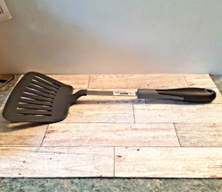 Ikea 6&quot; Wide 14&quot; Turner Spatula Stainless Steel Utensil 200.826.55 10283 - £14.61 GBP