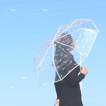 Folding Umbrella Fully Automatic Umbrella Transparent Multi Color - £15.61 GBP+