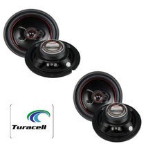 4-Audiopipe CSL-1623AR 6.5&quot; Slim Mount 3-Way Coaxial Speakers 330w Max /165w Rms - £92.14 GBP