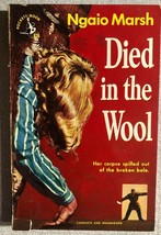 DIED IN THE WOOL by Ngaio Marsh (1949) Pocket Books pb 1st - £9.33 GBP
