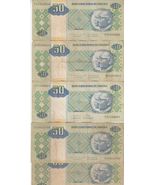 Angola, (Lot of 5) 50 Kwanzas, Mixed Year Issue - $15.22