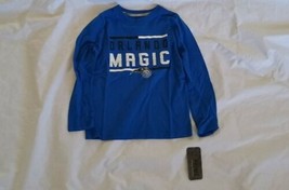 NBA Boy&#39;s Orlando Magic Long Sleeve Crew Neck Blue Shirt Size L-7 - £13.24 GBP