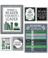 Farmhouse Gray Reading Motivational Posters | Set of 6 | Motivational Po... - $29.87 CAD