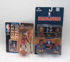 Dennis Rodman Chicago Bulls Mattel 1998 NBA Super Stars Plus Headliners Figures - £15.45 GBP
