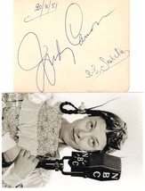 Judy Canova USA Radio Star Singer 1951 Hand Signed &amp; Photo - £9.58 GBP