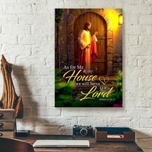 Jesus Knocking On The Door Canvas Prints Gift for Jesus Christ Canvas Wall Art - £18.27 GBP+