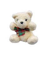 Vintage Sasco Soft Stuff Teddy Bear 7&quot; Plush Stuff animal - $9.82