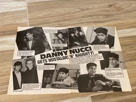 Danny Nucci teen magazine pinup clipping Nostalgic N Naughty - £3.82 GBP