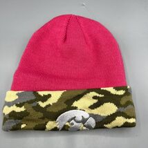 Iowa Hawkeyes Hat Men Pink Camo Gen2 Cuffed Beanie Cap New - $8.44