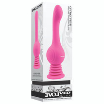 Evolved Gyro Vibe Rechargeable Gyrating Silicone Vibrator Pink - £116.67 GBP