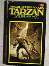 TARZAN &amp; THE ANT MEN by Edgar Rice Burroughs (1976) Ballantine pb Boris cover - £11.14 GBP