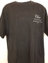 Cher - Original Concert 2003 Crew Members Worn X-LARGE T-SHIRT - £26.30 GBP