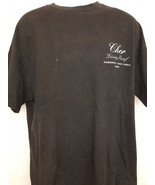 CHER - ORIGINAL CONCERT 2003 CREW MEMBERS WORN X-LARGE T-SHIRT - $35.00