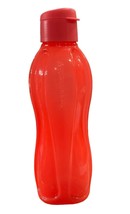 Tupperware ECO+ Water Bottle Orange 750 mL Flip Cap Watertight - £12.62 GBP