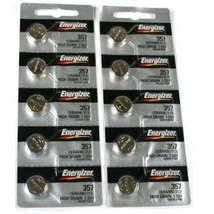 10 Energizer #357/303 SR44SW Watch Batteries Watchmakers Repair Parts - £11.58 GBP