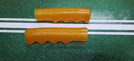 Orange Glitter 7/8&quot; Muscle Bike Banana Seat Bicycle GRIPS fit Hunt Wilde - $237.48 MXN