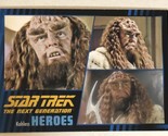 Star Trek The Next Generation Heroes Trading Card #81 Kahless - £1.54 GBP