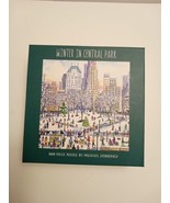 NEW Galison Michael Storrings WINTER IN CENTRAL PARK 1000 piece puzzle C... - £10.17 GBP