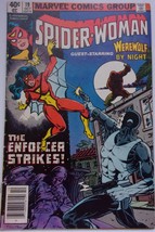 Vintage Marvel comics Spider-Woman WereWolf The Enforcer Strikes Oct 1979 - $7.99