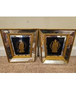 Vintage Windsor Chicago Wall Mirror Art Japan Set of 2 - $39.99