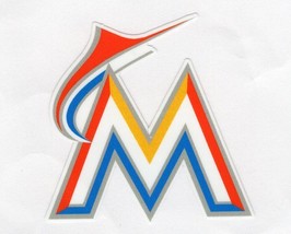 Miami Marlins Car Truck Laptop Decal Window Var sizes Free Tracking - £2.34 GBP+