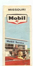 Mobil Oil Company Road Map of Missouri Rand McNally 1965 - $11.88