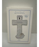 Precious Moments Precious Share The Gift Of Love Girl Cross 143202 Baptized - $18.47
