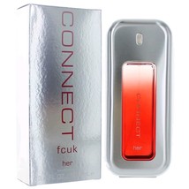 FCUK Connect by French Connection, 3.4 oz Eau De Toilette Spray for Women - £37.58 GBP