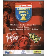 2007 Liberty Bowl Game Program Mississippi State Bulldogs Central Florid... - $139.76 CAD