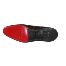 Men's GENIO Patent Leather, Red Sole Shoes Turkey 120198641 Black Red Stones image 9