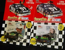 NASCAR Racing Champions Stock Car Kyle Petty # 42 and Ken Schrader Car # 25 AA20 - £23.45 GBP