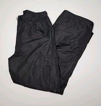 Pulse Snow Snowboard Ski Pants Mens Size M Black Insulated Lined Winter  - $17.70