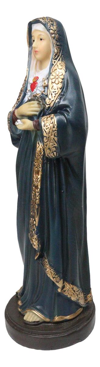 Our Lady of Seven Sorrows Mater Dolorosa Blessed Virgin Mary Statue ...