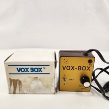 TT Systems Vox-Box TV-5 Voice Activated Cassette Recorder Microphone w/ Box - $26.11