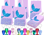 Mermaid Party Favors Set 26 Pieces Including 13 Packs Mermaid Party Bags... - $23.54