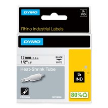 DYMO Industrial Heat Shrink Tubes for DYMO Industrial RhinoPro Label Mak... - $30.15+