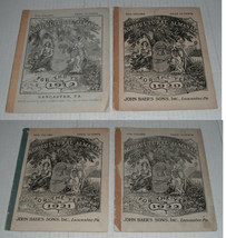 Agriculture Almanacs...1909, 1912, 1920, 1921, 1922 --A...Lancaster Pa  - £8.93 GBP