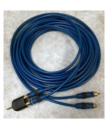 AR Acoustics Archer 20Ft RCA Cable Blue &amp; Radioshack 1/8In Male Stereo t... - $19.47 CAD