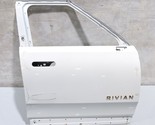 2022-2024 Rivian R1T White Front Right Passengers Side Door Shell Oem -2... - $777.15