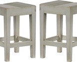 Progressive Furniture Farmhouse Counter Stool Set of 2, Gray - $416.99