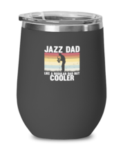 Wine Tumbler Stainless Steel Insulated Funny Jazz Dad Sax Musician  - £24.01 GBP