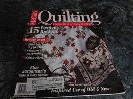 McCall&#39;s Quilting Magazine December 2000 - $2.99