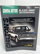 Chilton&#39;s - Total Car Care Repair Manual: GM. Blazer / Jimmy (1969-82) - $15.07