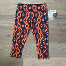 LuLaRoe Jade Capri Yoga Leggings Pants in Ikat Print NEW sz 4/6 Small - $18.99
