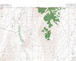 Cain Mountain Quadrangle Nevada 1961 Topo Map Vintage USGS 15 Minute Top... - $16.89