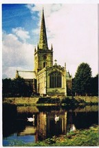 Postcard Holy Trinity Church Stratford Upon Avon UK - £2.42 GBP