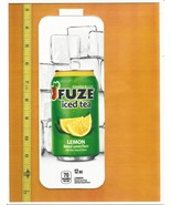 Coke Chameleon Size Fuze Iced Tea Lemon 12 oz CAN Soda Machine Flavor Strip - $4.10 CAD