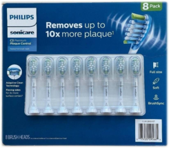 Philips Sonicare Premium Plaque Control Electric Toothbrush Heads 8-PACK - £23.37 GBP